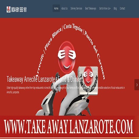 ArrecifeTakeawayFood Web Design Lanzarote