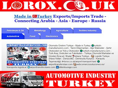 Automotive Industry - Turkey Exports - Made in Turkey