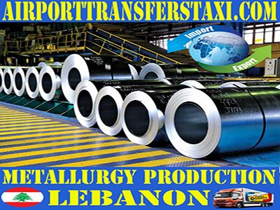 Metallurgy Industry Lebanon Exports - Imports Made in Lebanon - Lebanon Logistics & Freight - Cargo & Merchandise Delivery Lebanon - Top Goods Transport Express Shipping Services Lebanon Packages - Courier Transportation Services - Merchandise & Goods Storage & Logistics Centers  - Cooperative Payload Transport Lebanon - Best Storage Sites Lebanon - Best Logistics & Freight Transport  Operators Lebanon - Rail Shippings - Airline Cargo - Maritime Transport of Goods