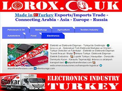 Electrical & Electronic Equipment - Turkey Exports - Made in Turkey