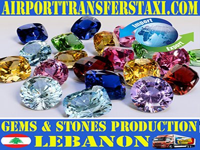 Gem Stones Lebanon Exports - Imports Made in Lebanon - Logistics & Freight Shipping Lebanon - Cargo & Merchandise Delivery Lebanon