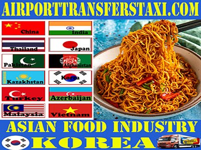 Food Industry Korea Logistics & Freight Shipping Korea - Cargo & Merchandise Delivery Korea